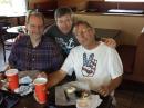 Randy Wing, N0LD - Nick Farlow, KB0YHT - and Bob Bailey, WE0Z.  We met for lunch on the north side of KC... Bob had been hearing us coming on the radios and met us for lunch - we hadn't planned to meet - but how awesome is that?  We had met in the BEARS in 1996 and have been friends despite our moves to different towns... Doesn't get any better than this!